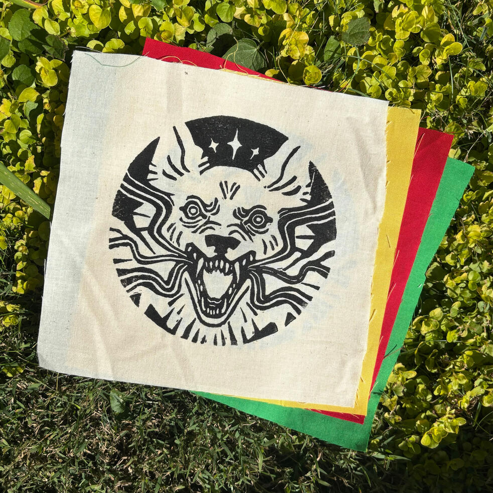 Snarling Wolf Patch