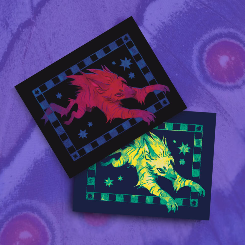 Bounding Yeen - Print + alt colorway